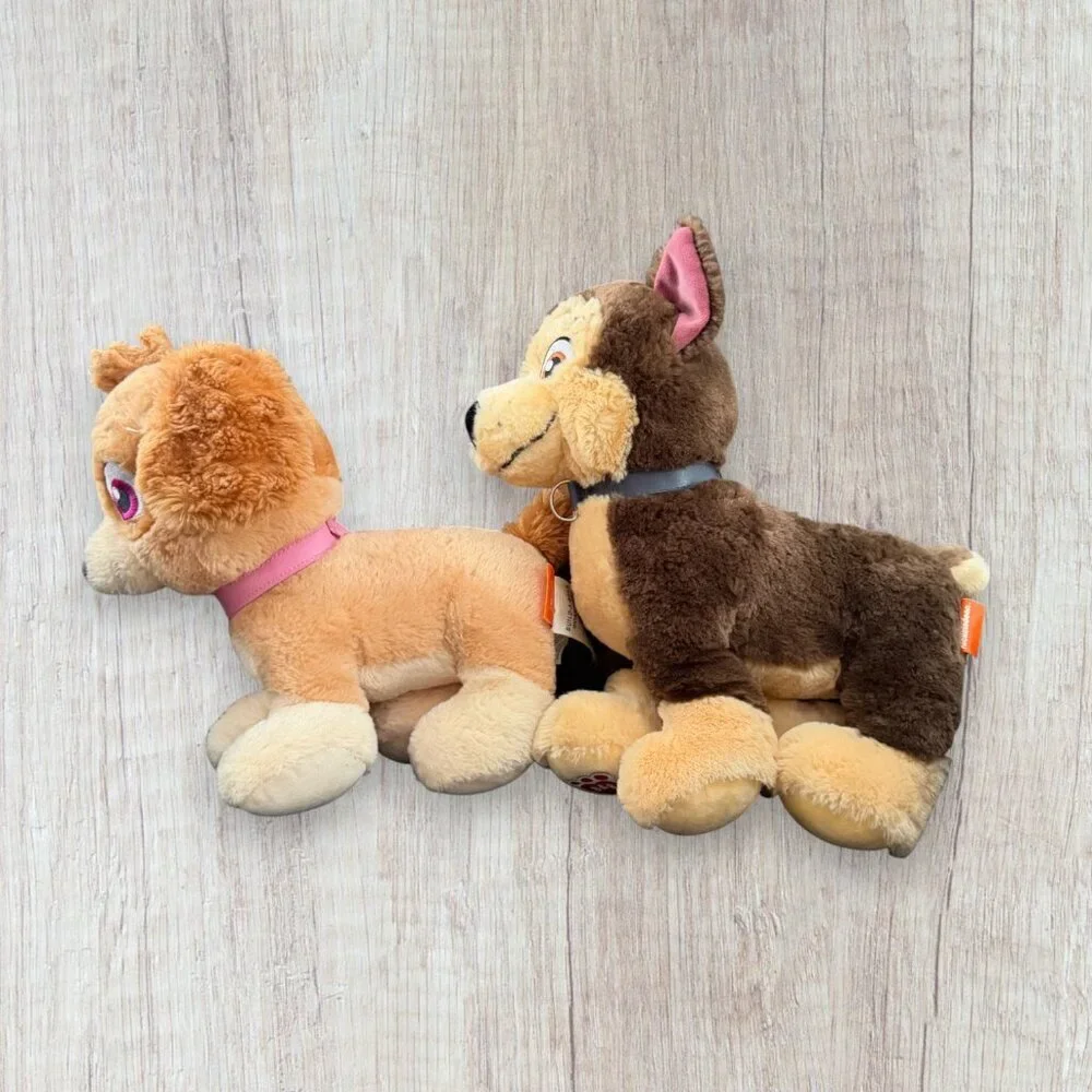 Build A Bear Paw Patrol Skye Chase Plush Nickelodeon Spin Master Stuffed Dogs